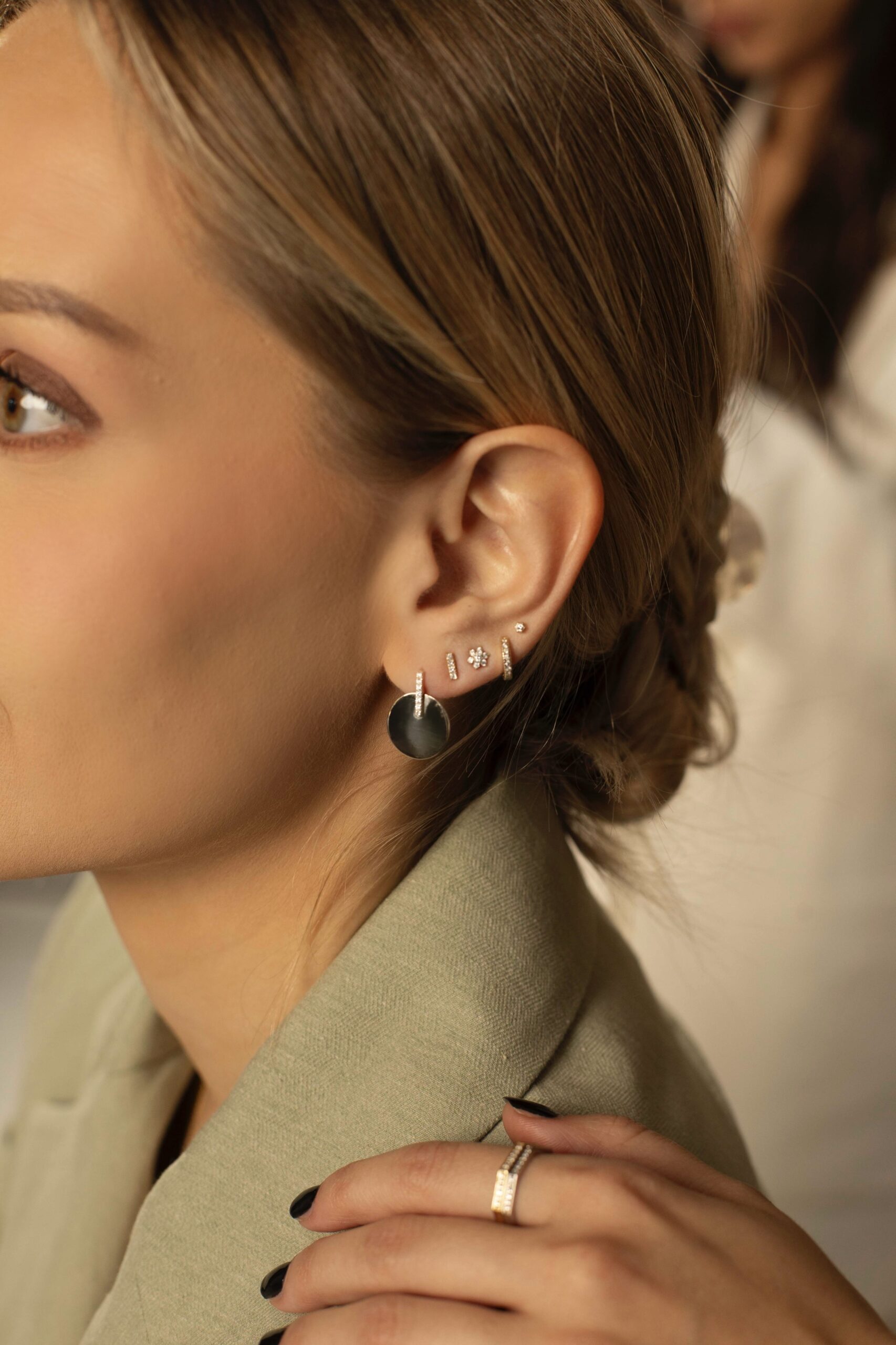 No Limits dijamantska minđuša - Slika 5