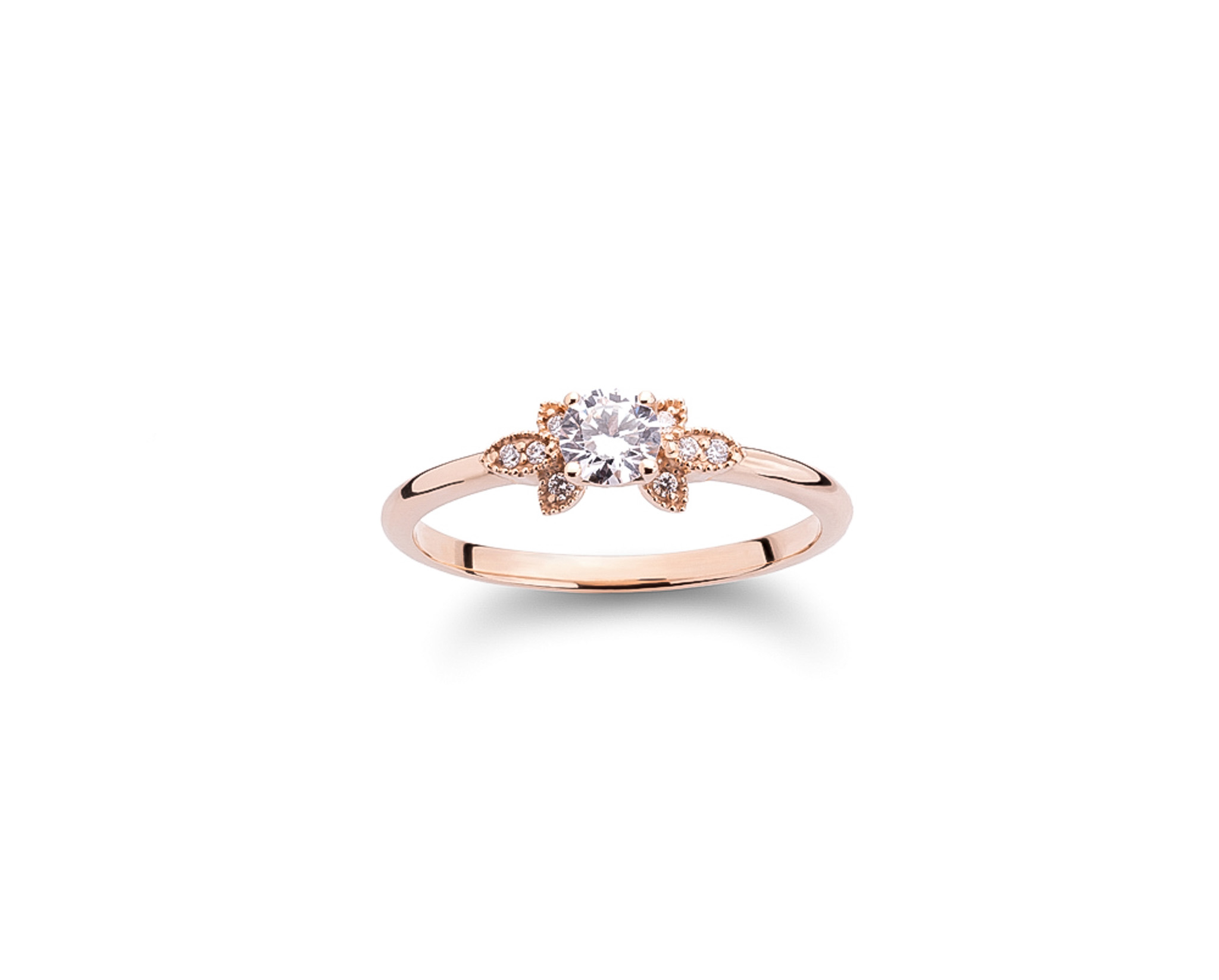 Fairytale Rose dijamantski verenički prsten