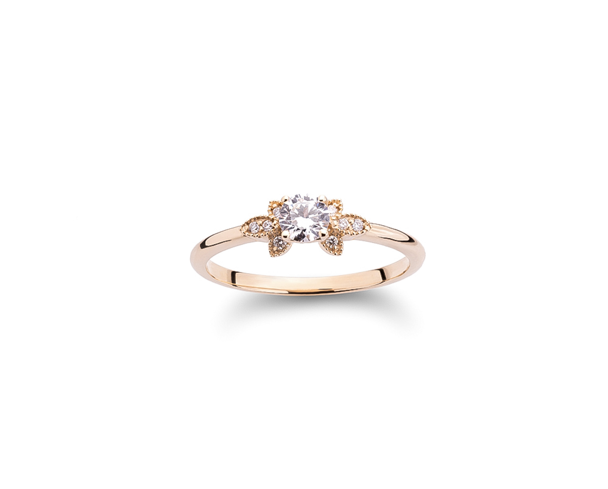 Fairytale Rose dijamantski verenički prsten - Slika 2