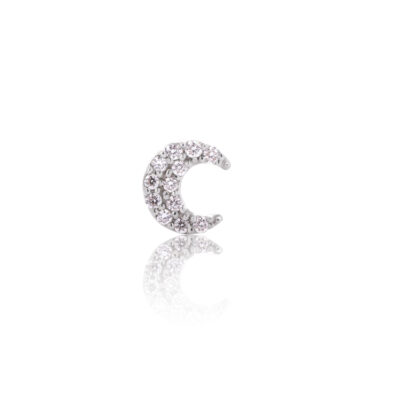 Halfmoon dijamantska minđuša