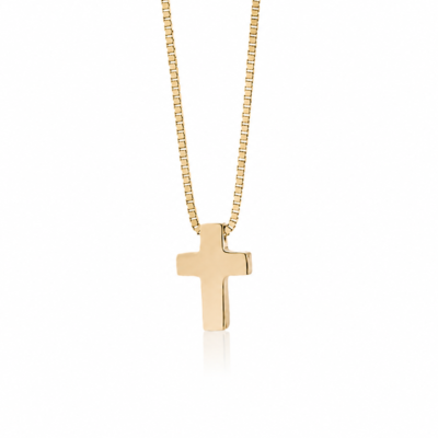 Tiny Cross zlatna ogrlica